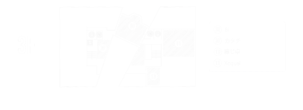 会場マップ：三階