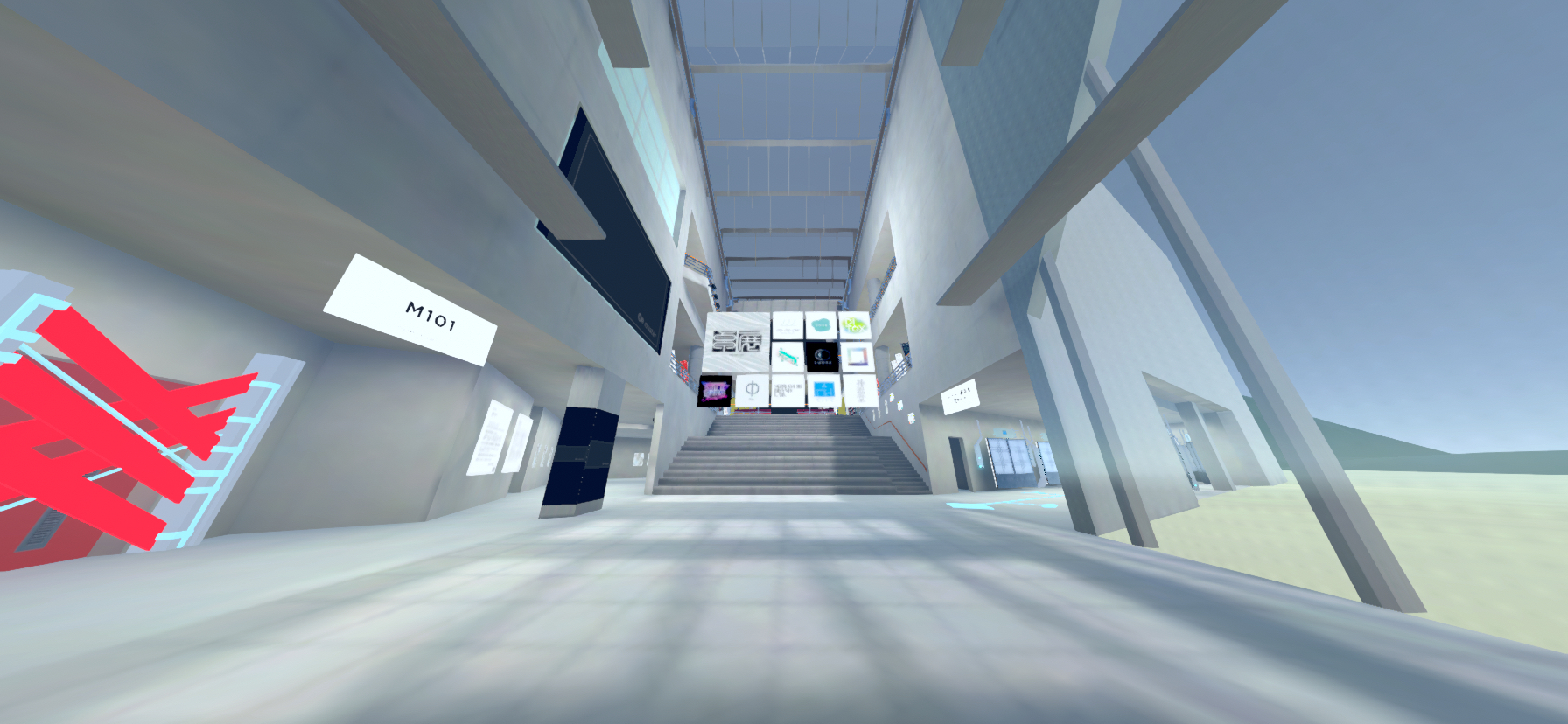 クラスター展示画像