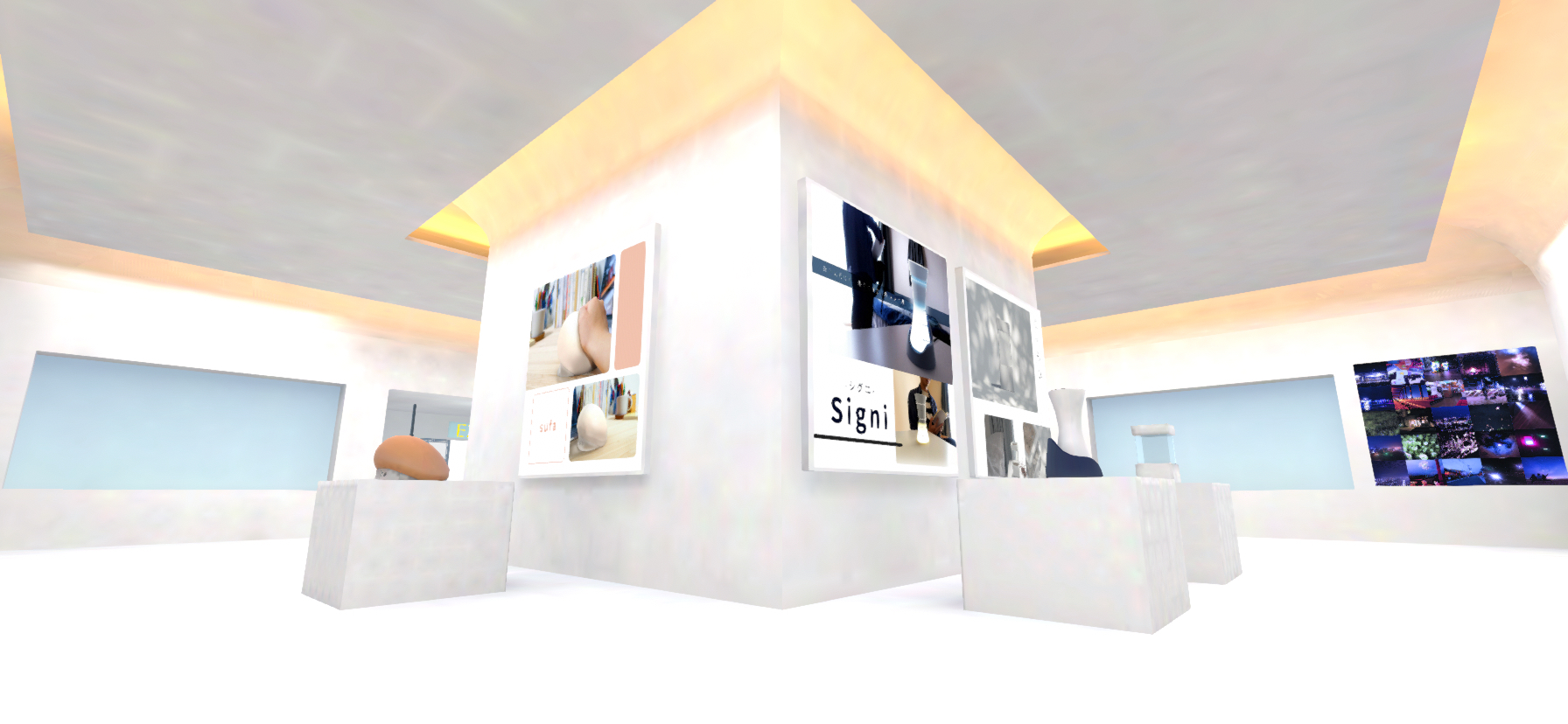 クラスター展示画像